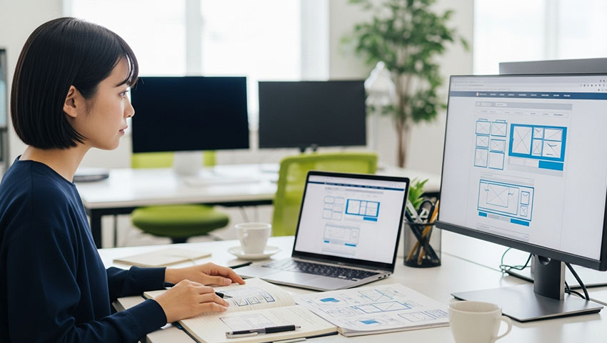 ワイヤーフレーム作成